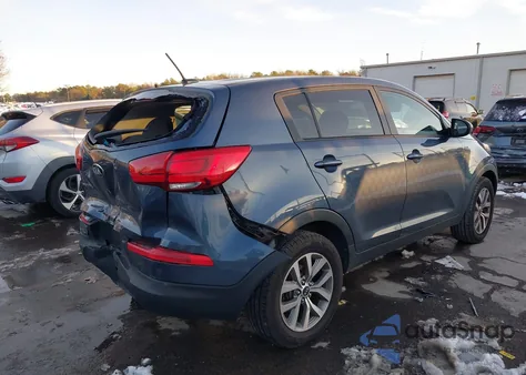 2015 Kia Sportage Lx from USA, damaged, VIN KNDPBCAC9F7712347